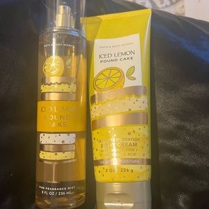Bath and Bodyworks iced lemon pound cake